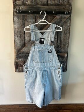 Women's DrDenim Short Denim Overalls